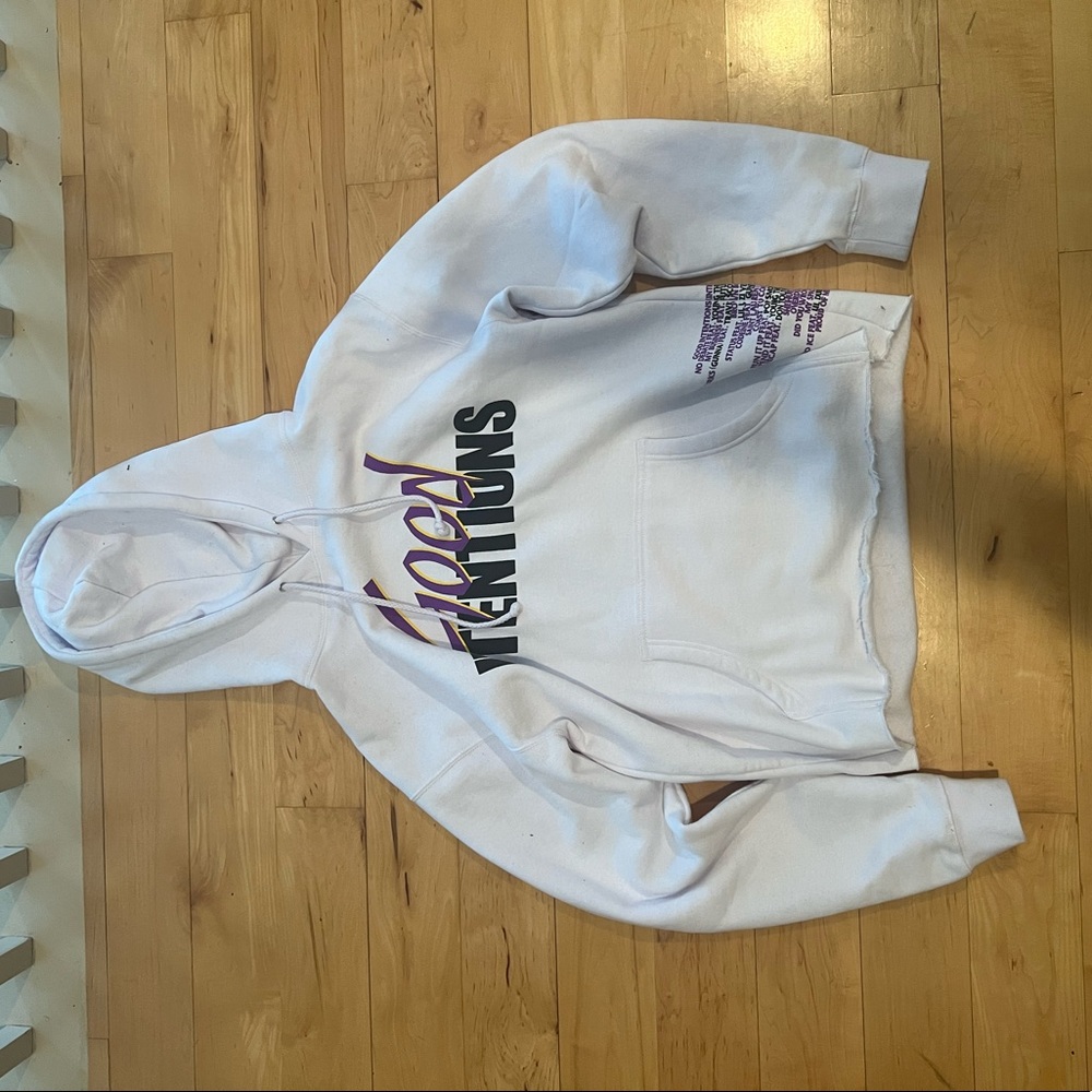 Nav x Vlone Doves Hoodie White